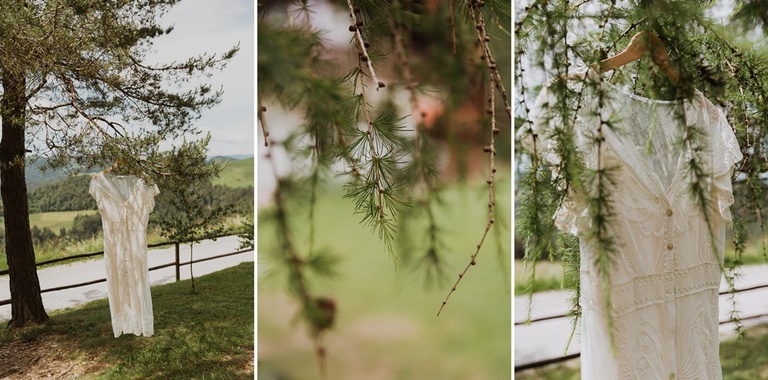 wedding dress details